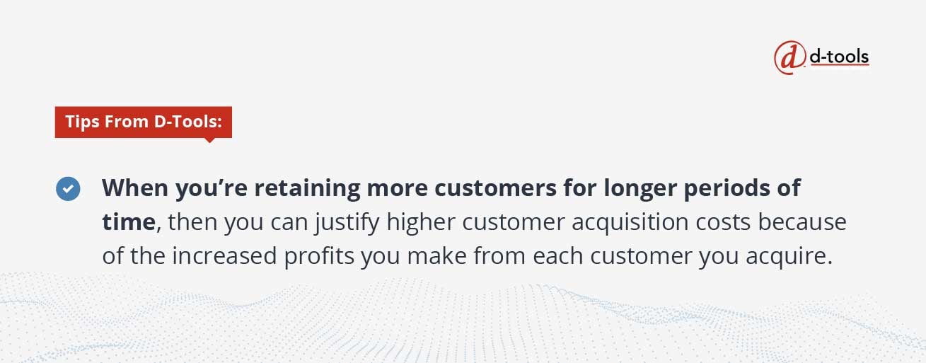 D-tools: field service goals - retaining more customers for longer periods of time