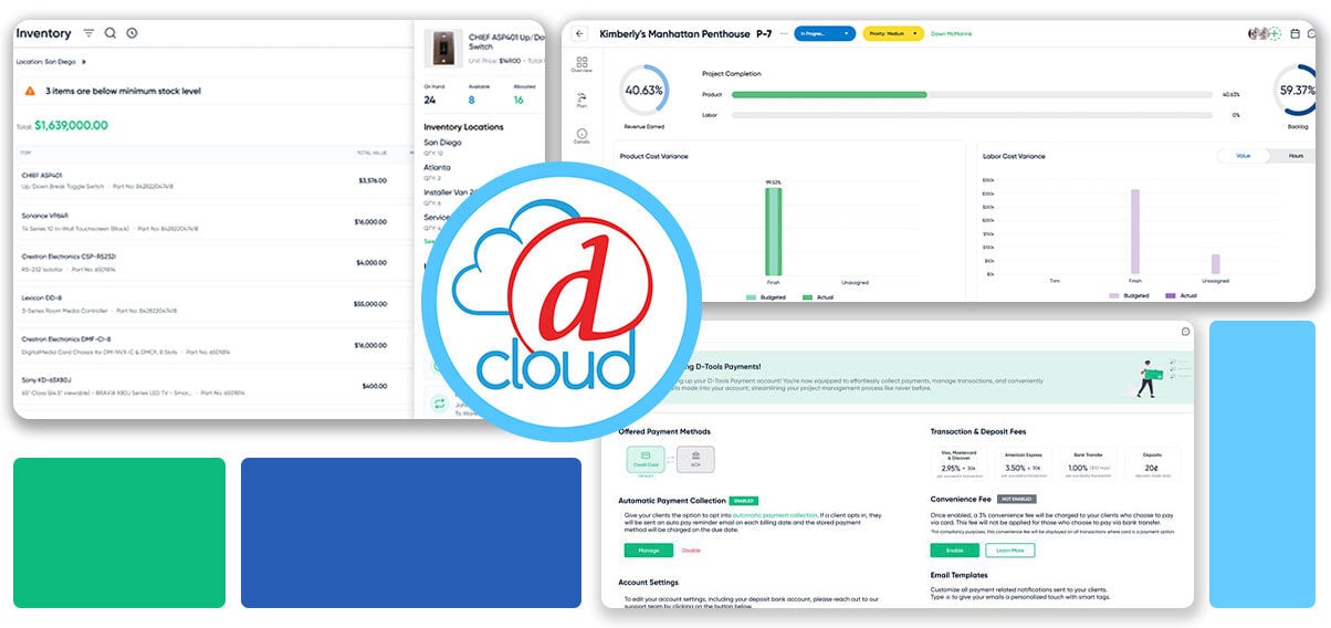 D-Tools Cloud Kicks off 2025 with Array of New Highly Valued Features