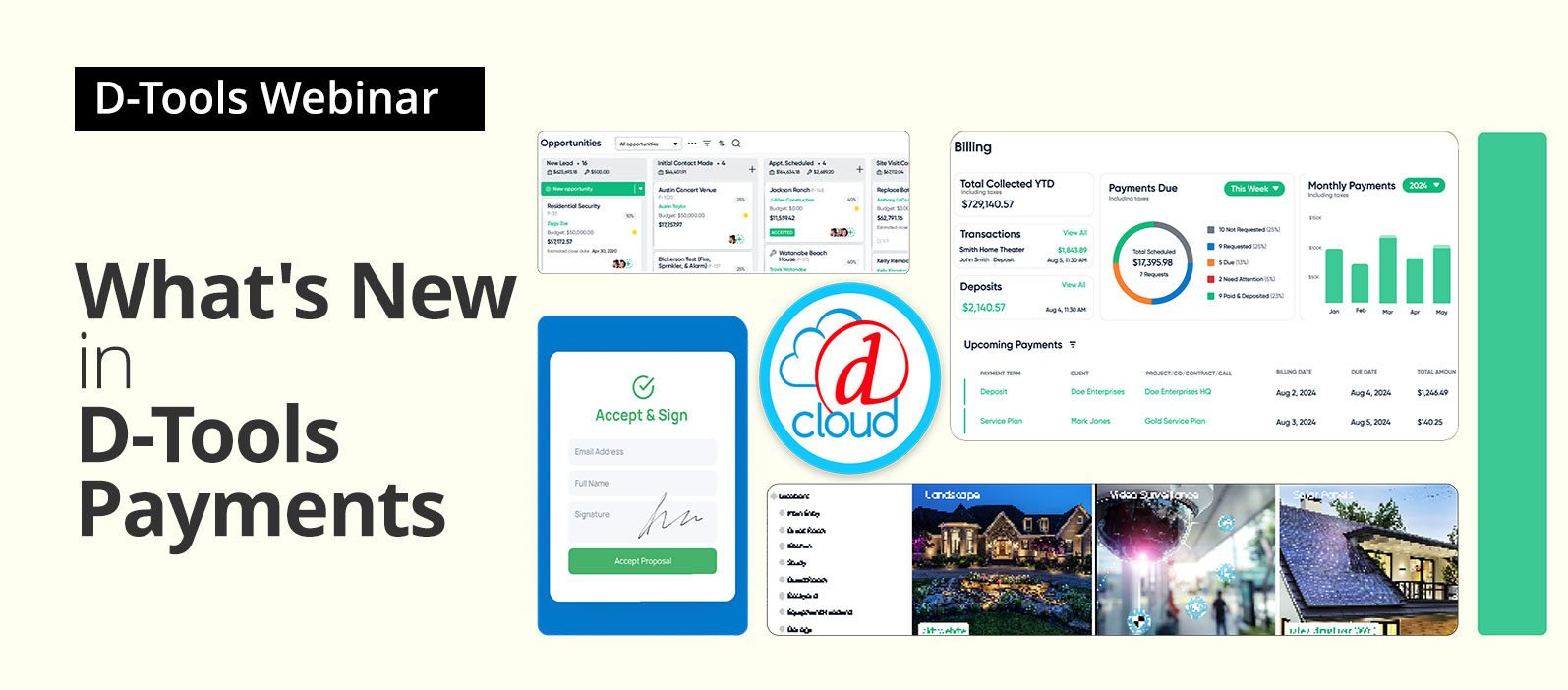 What's New in D-Tools Payments Webinar Recording