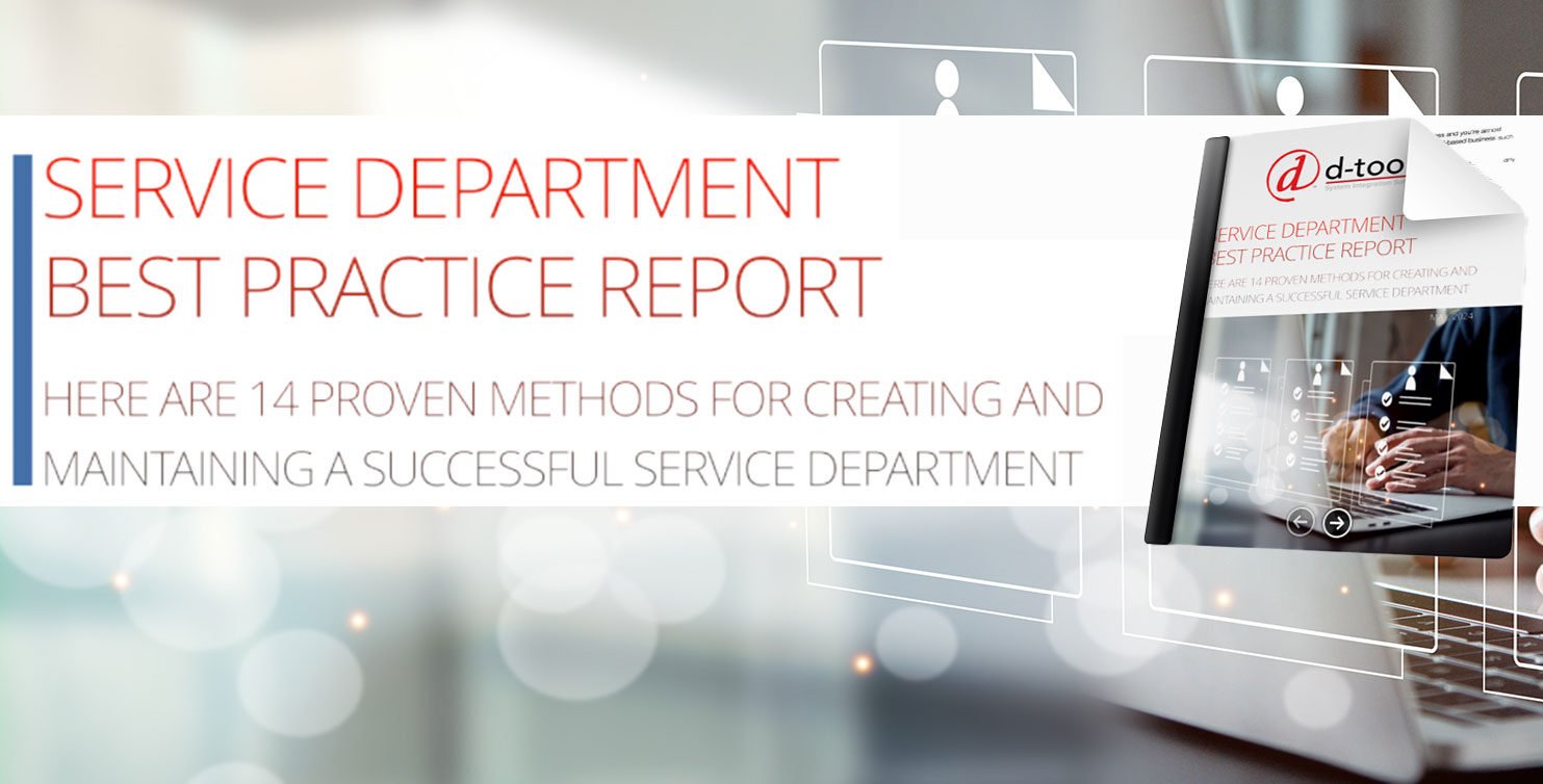 Data by D-Tools: Service Department Best Practices